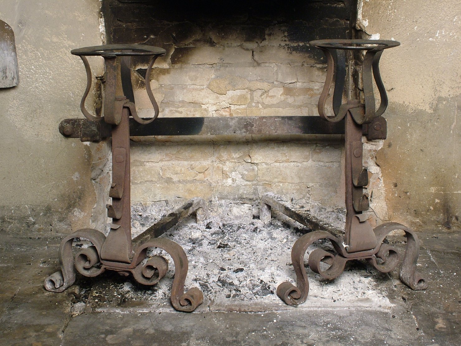 alare, coppia - bottega bolognese (sec. XVIII)