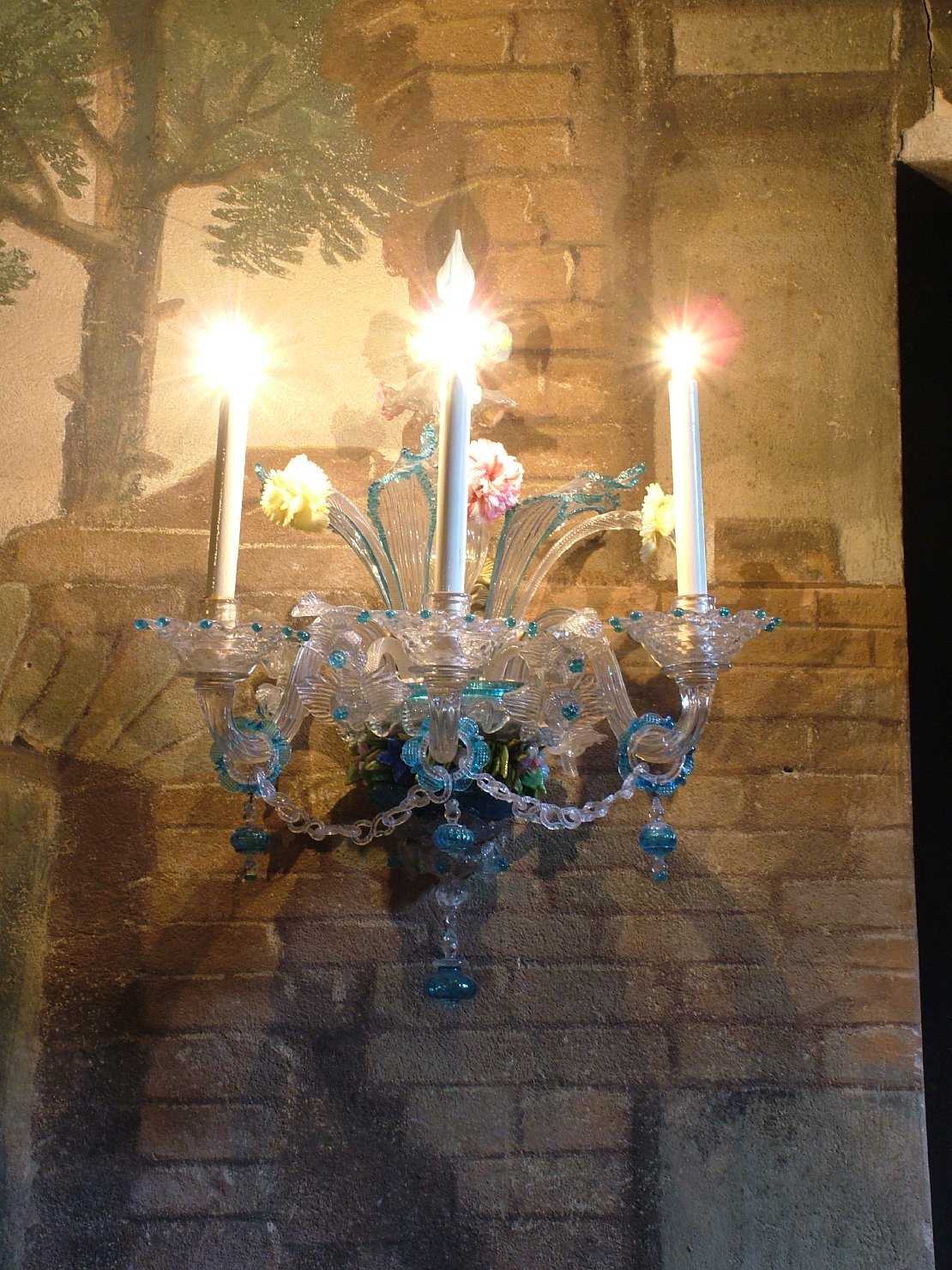 applique, serie - bottega muranese (sec. XVIII)