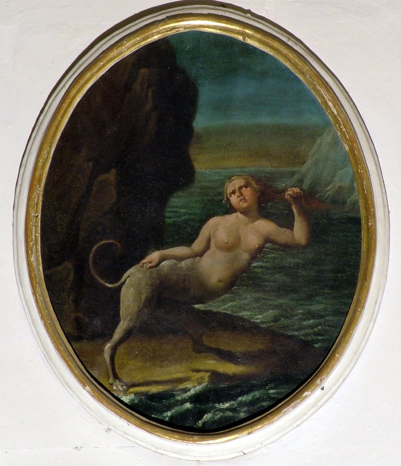 Scilla (dipinto, elemento d'insieme) di Graziani Ercole il Giovane (attribuito) (inizio sec. XVIII)