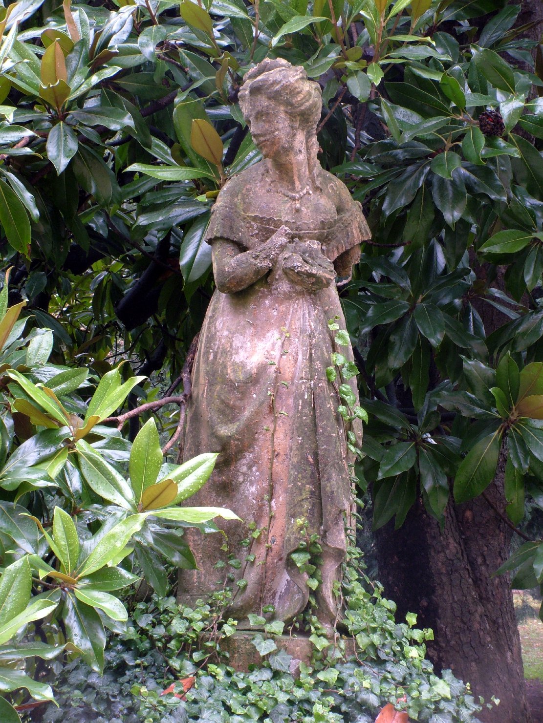 donna in abito settecentesco (statua) - ambito bolognese (sec. XIX)