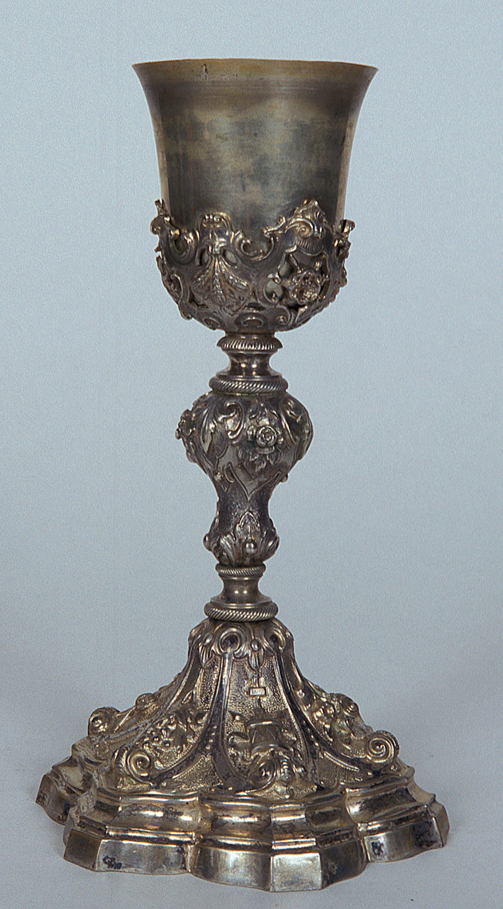 calice - bottega italiana (sec. XIX)