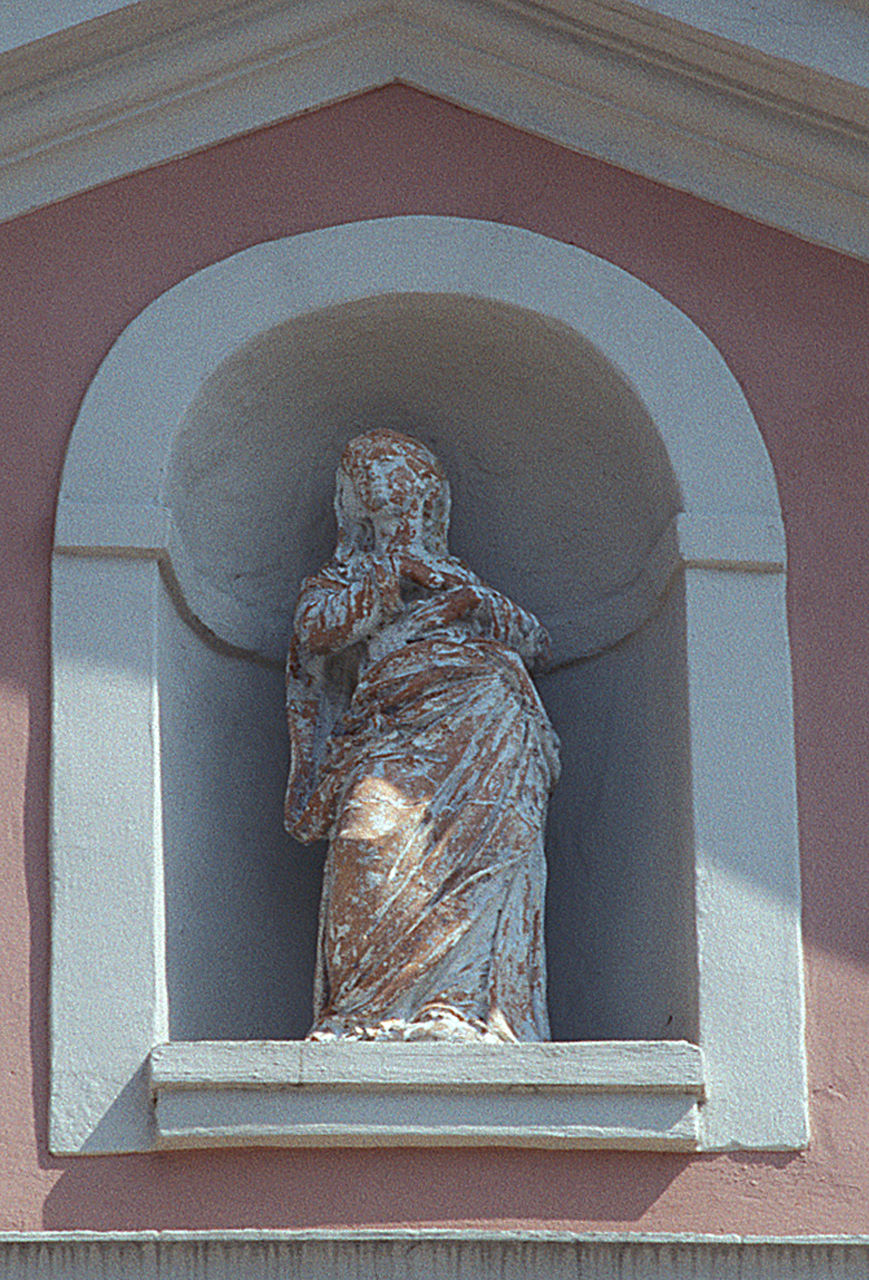 Madonna orante (statua) - bottega ferrarese (sec. XVIII)