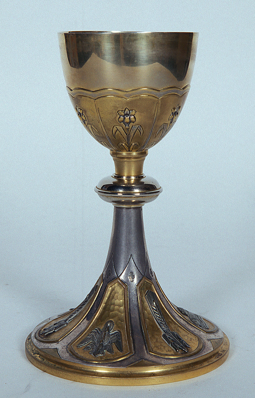 calice - bottega italiana (metà sec. XX)