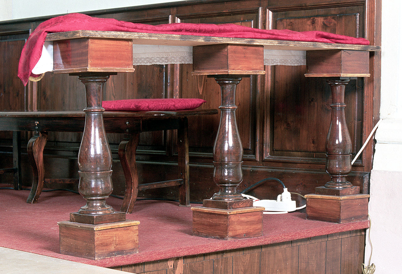 balaustrata - bottega ferrarese (fine/inizio secc. XIX/ XX)