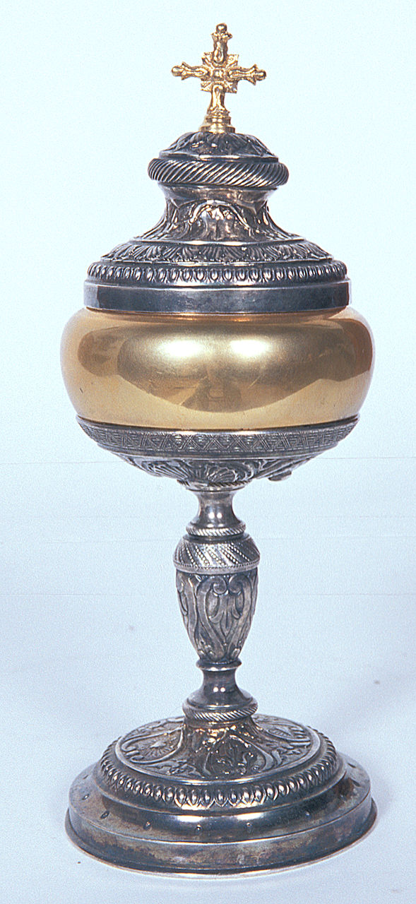 pisside - bottega italiana (primo quarto sec. XX)