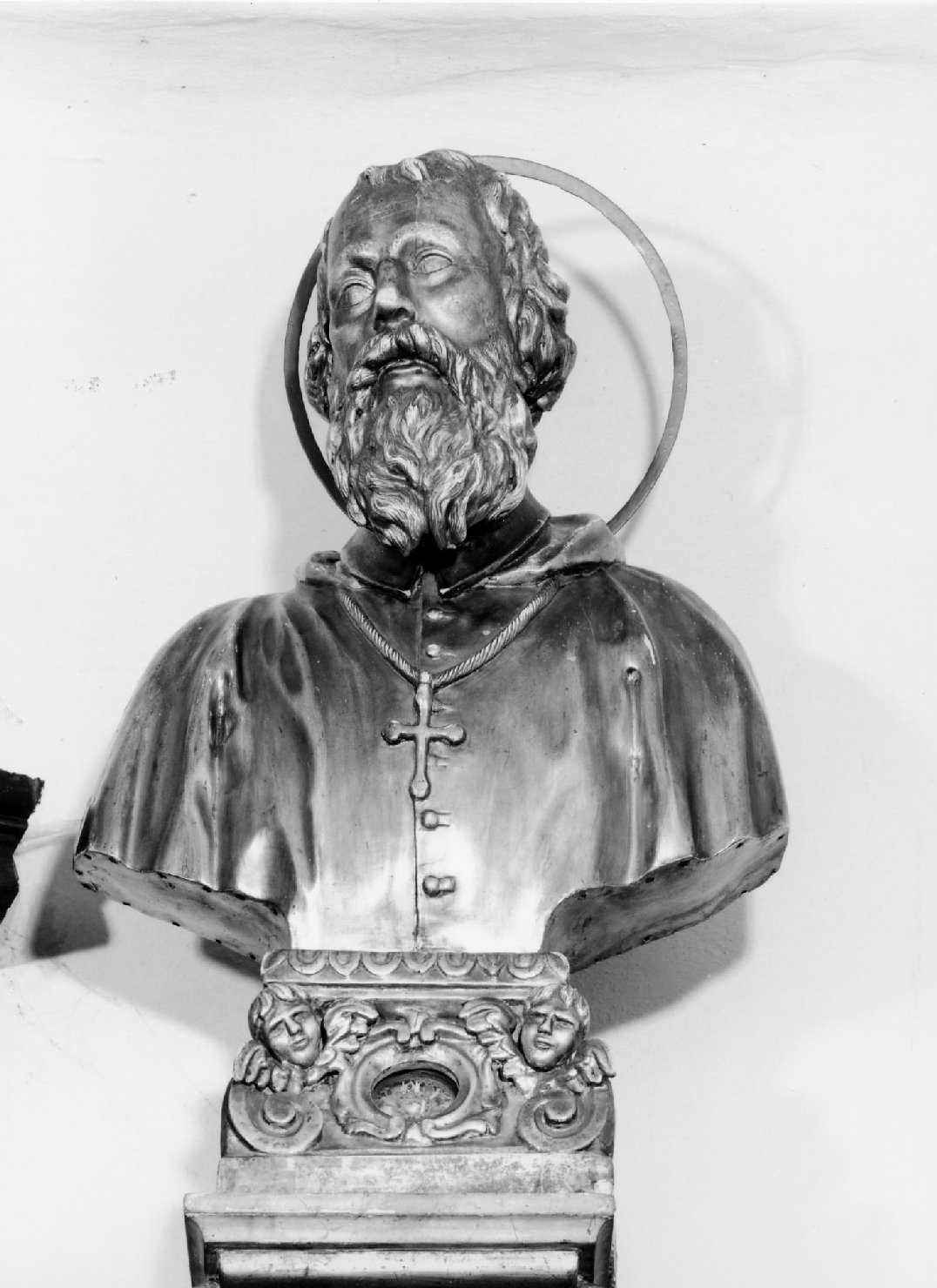 San Biagio (reliquiario - a busto) - manifattura ferrarese (sec. XVIII)