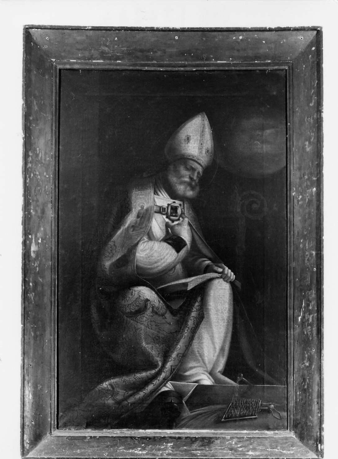 San Biagio (dipinto) - ambito ferrarese (prima metà sec. XVII)