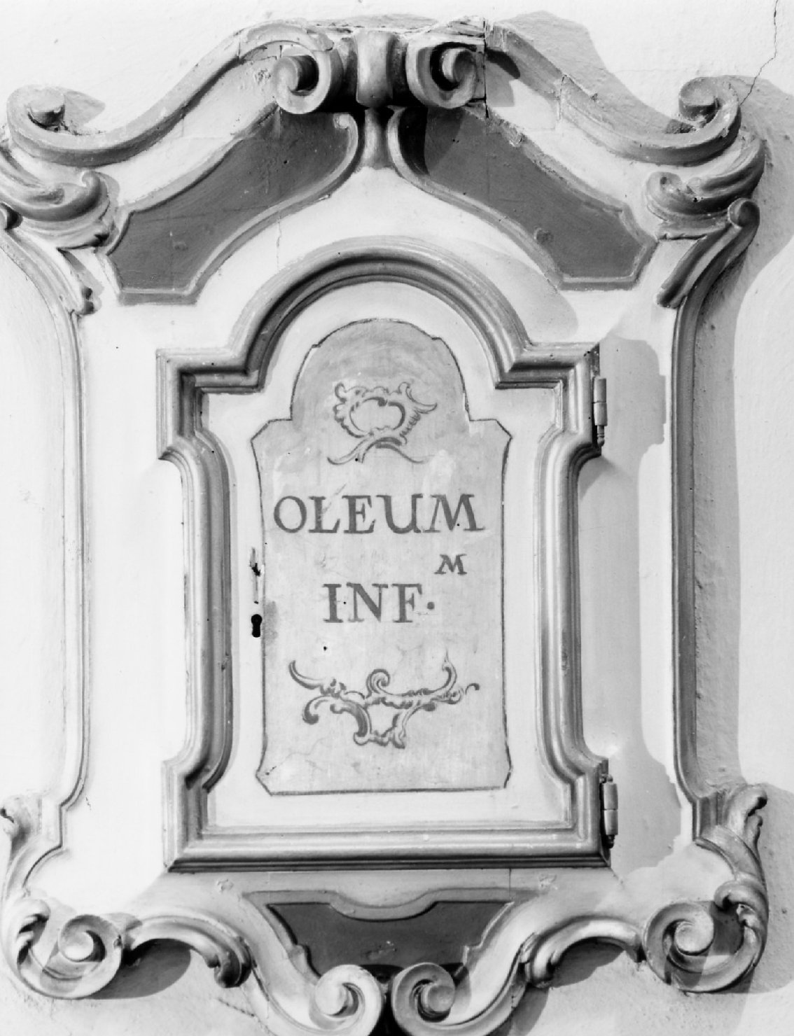 tabernacolo murale - manifattura ferrarese (seconda metà sec. XVIII)