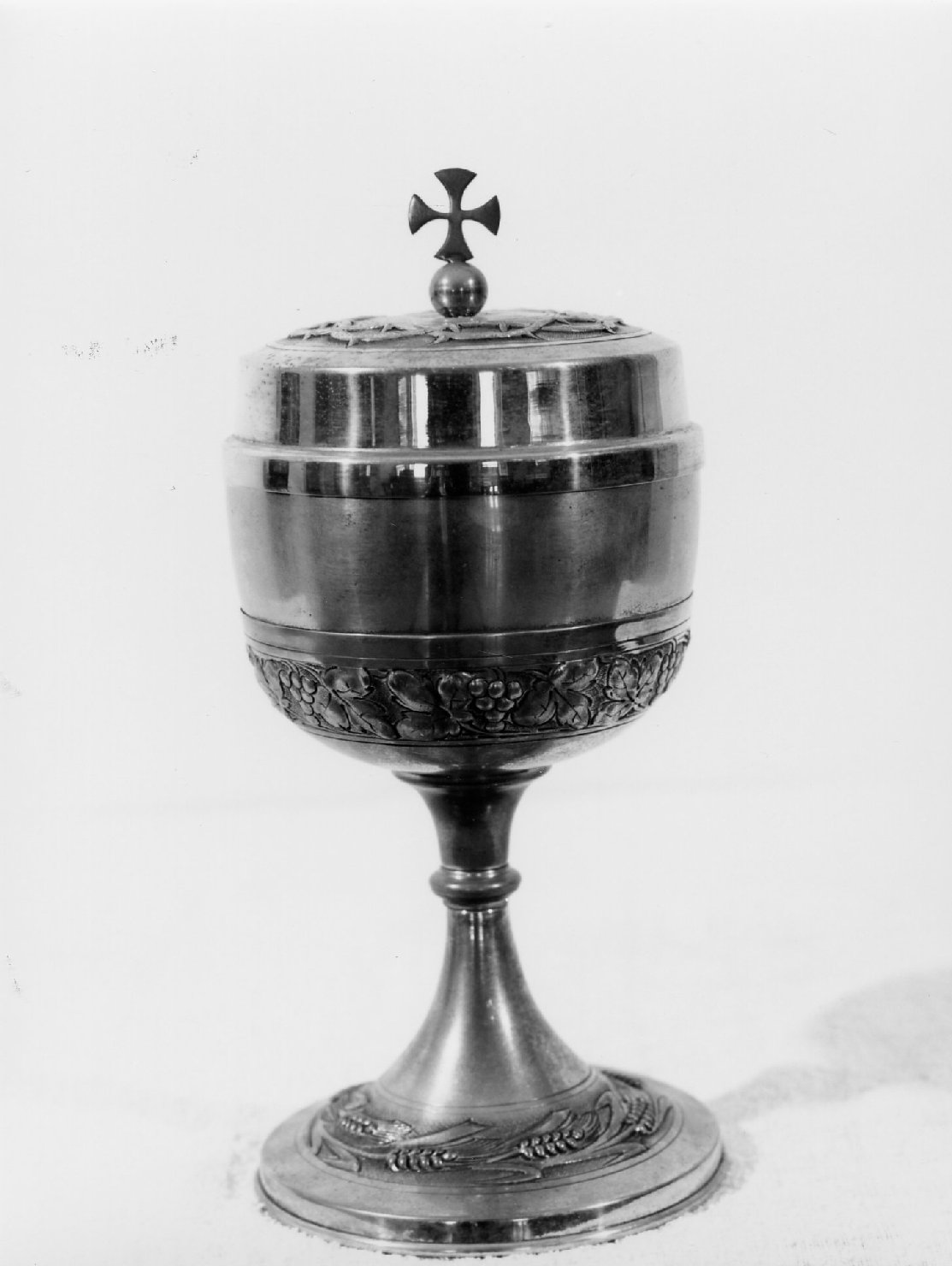 pisside - manifattura italiana (fine/inizio secc. XIX/ XX)