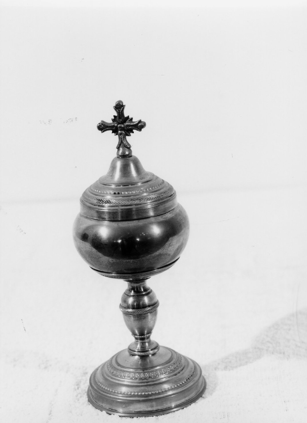 pisside - manifattura italiana (fine/inizio secc. XIX/ XX)