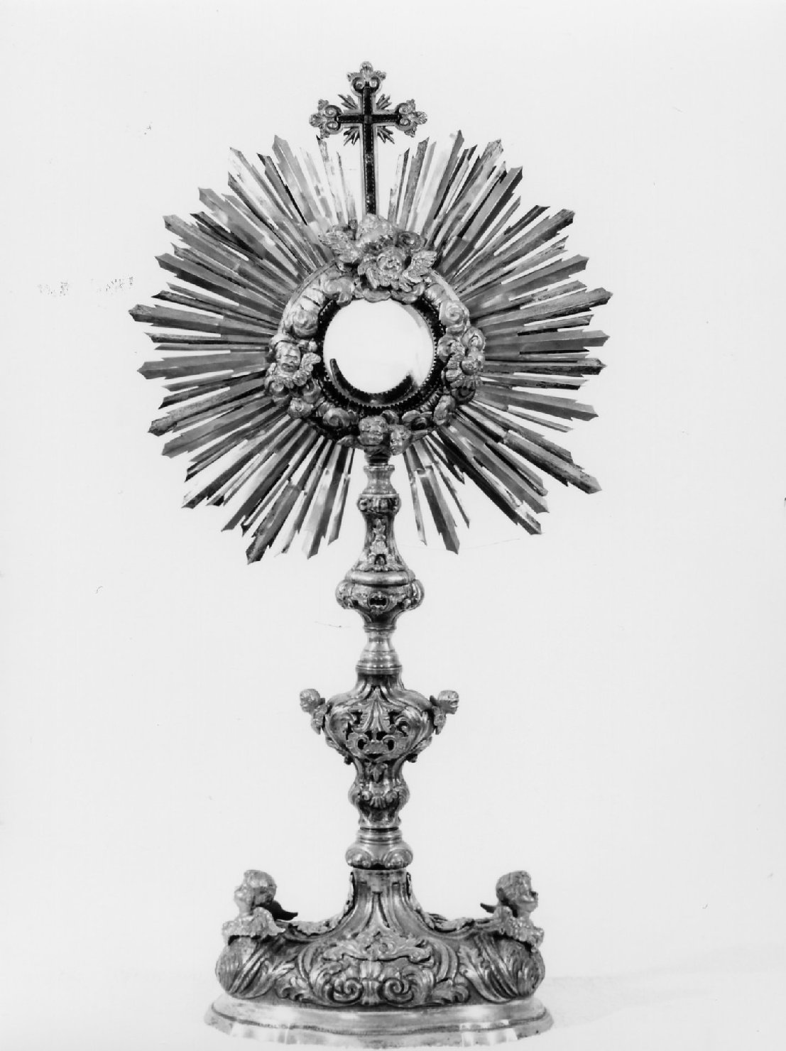 ostensorio - manifattura italiana (metà sec. XVIII)