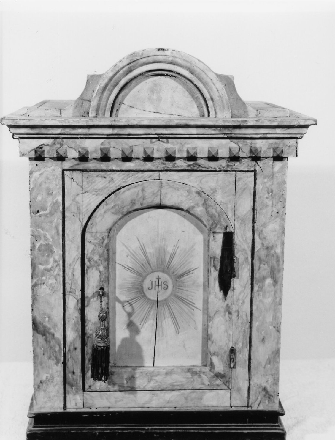 tabernacolo - produzione emiliana (seconda metà sec. XIX)