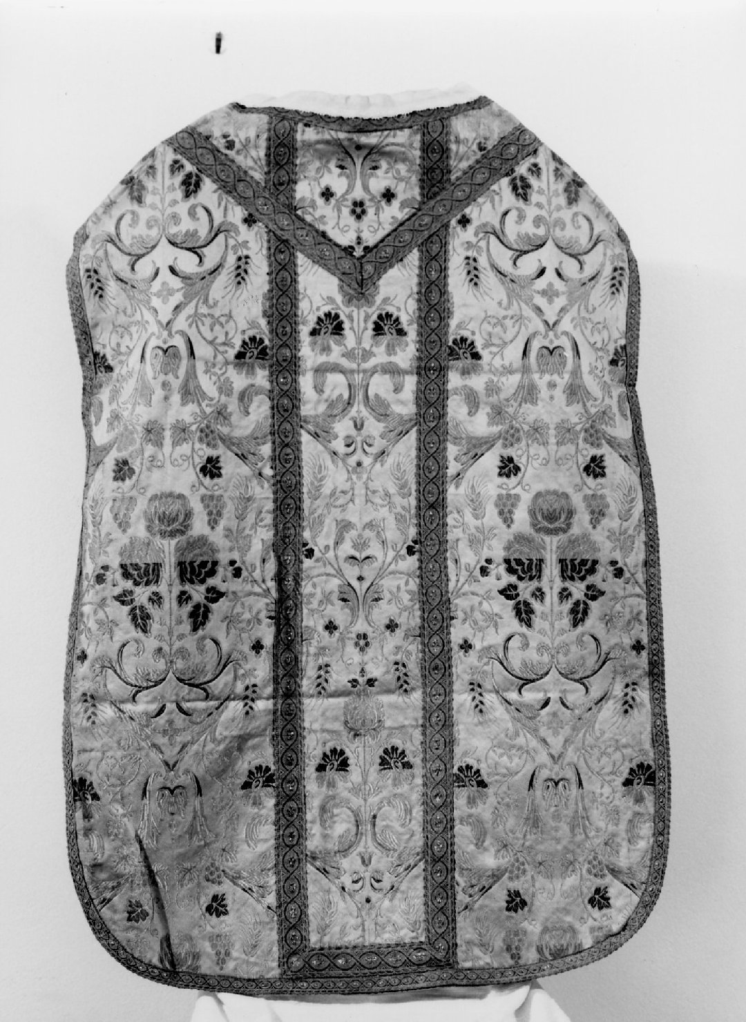 paramento liturgico, insieme - manifattura italiana (fine/inizio secc. XVIII/ XIX)