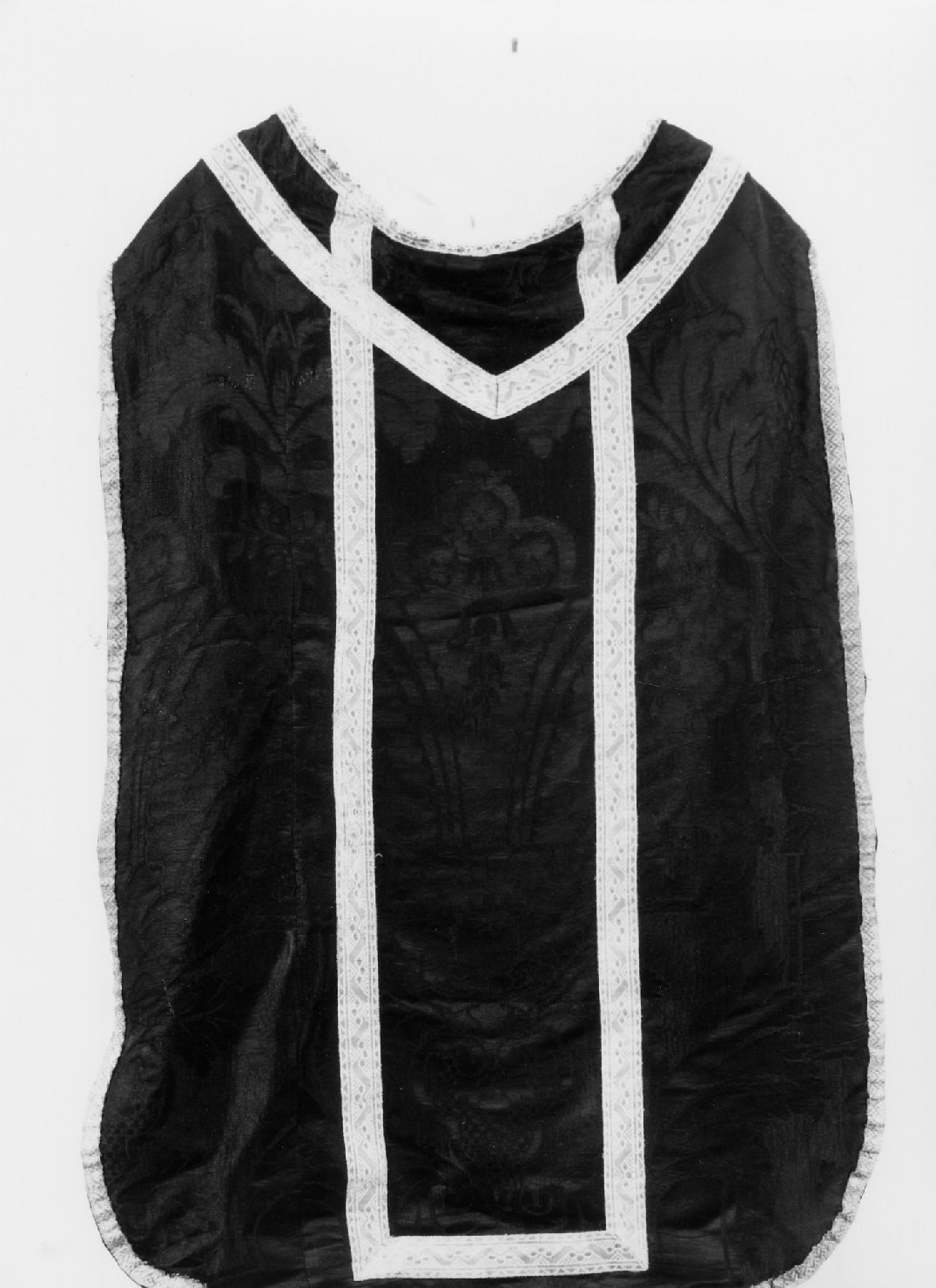 paramento liturgico, insieme - manifattura italiana (seconda metà sec. XIX)