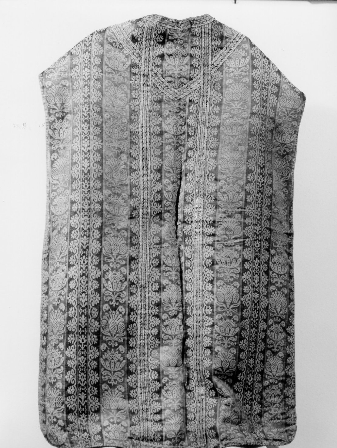 paramento liturgico, insieme - manifattura Italia centrale (seconda metà sec. XVII)