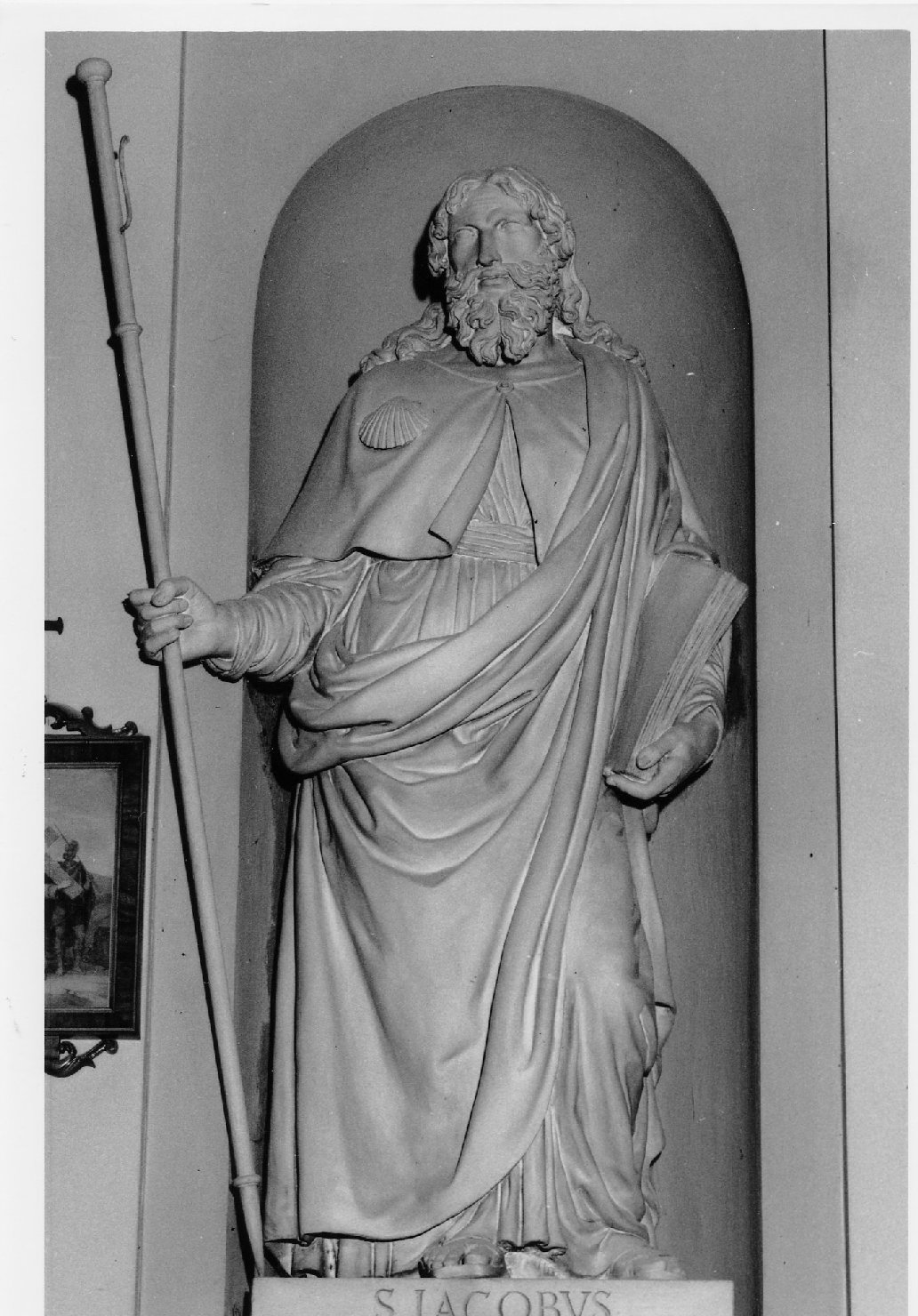 San Giacomo maggiore apostolo (statua) di Putti Giovanni (metà sec. XIX)