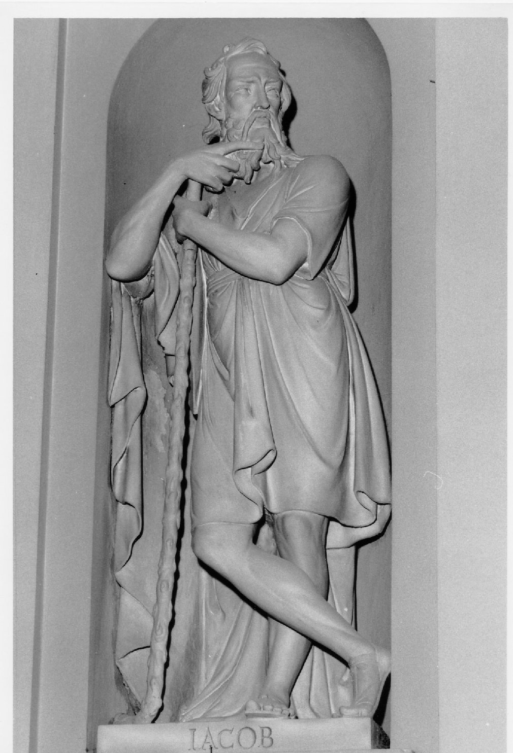 Giacobbe (statua) di Bernardi Bernardo (metà sec. XIX)