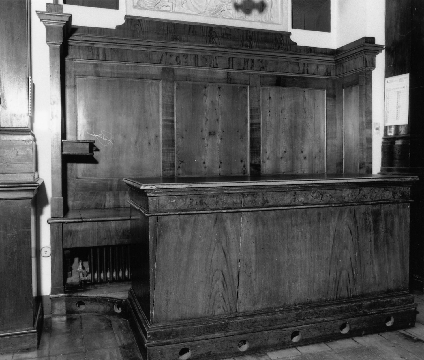 bancale - produzione bolognese (metà sec. XIX)