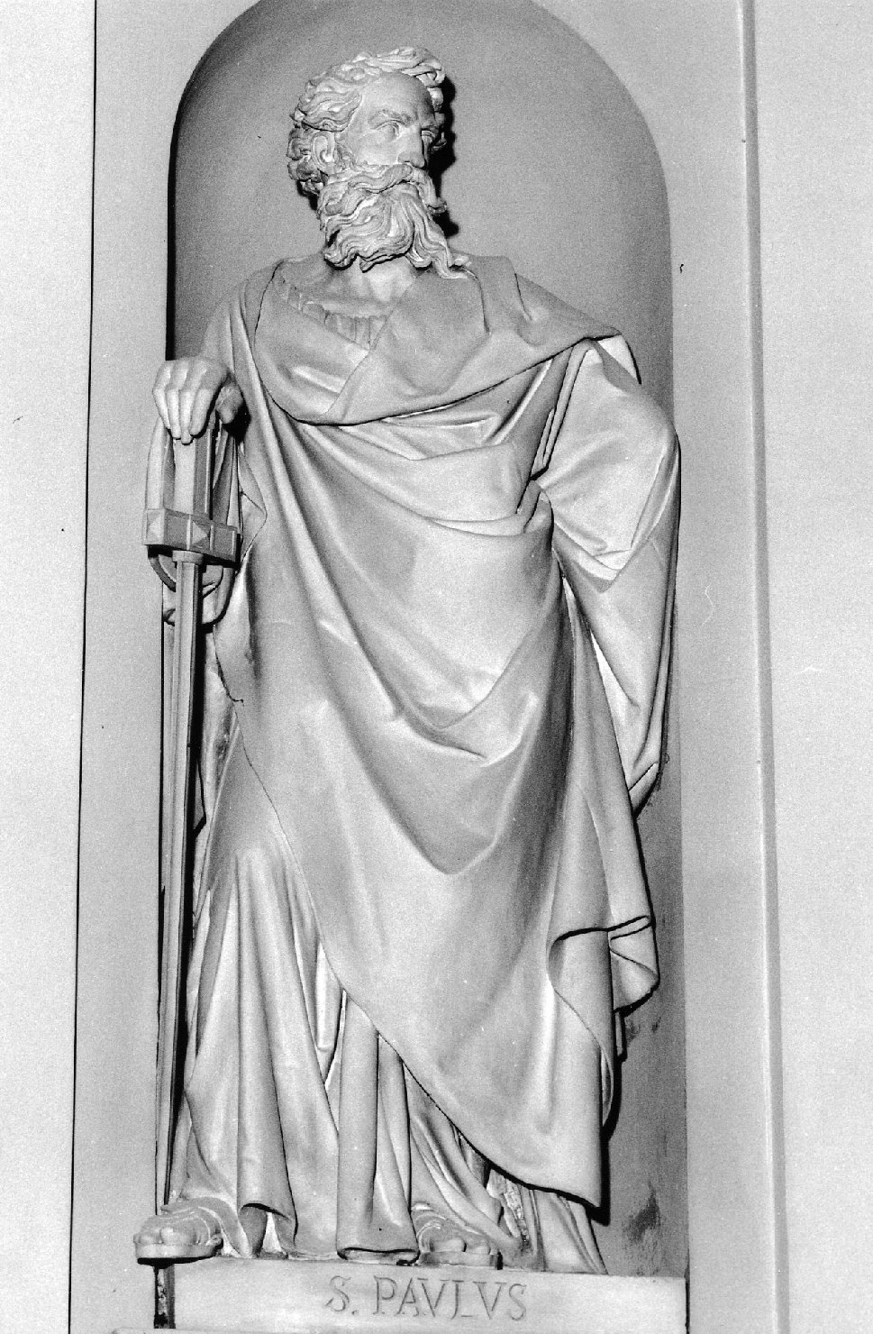 San Paolo Apostolo (statua) di Putti Massimiliano (metà sec. XIX)