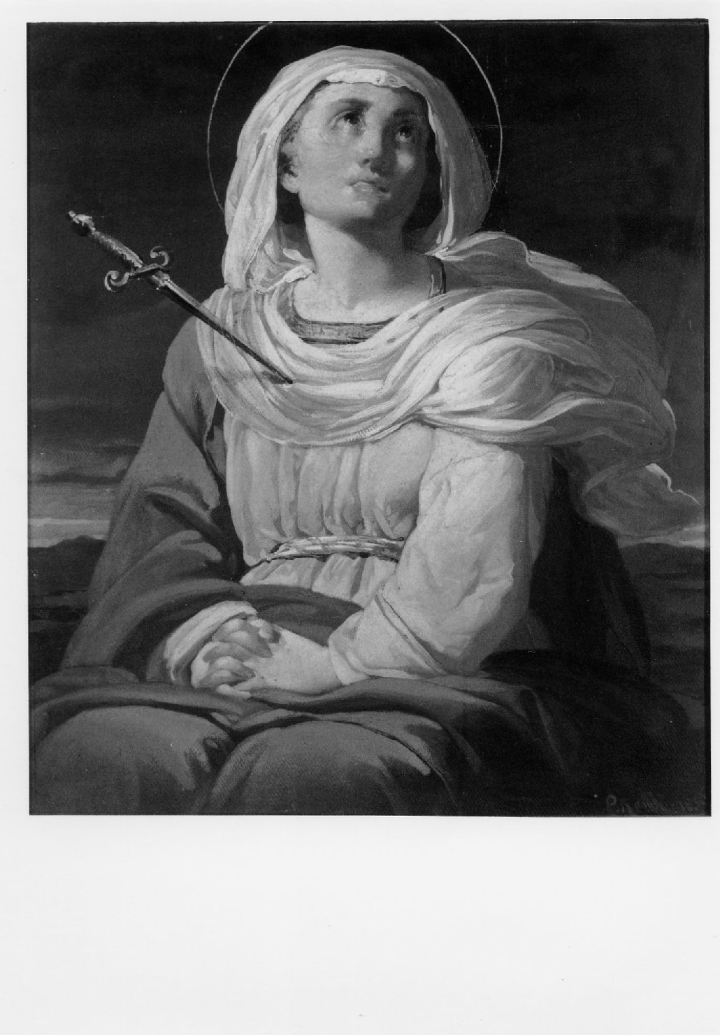 Madonna Addolorata (dipinto) di Randi Pompeo (sec. XIX)