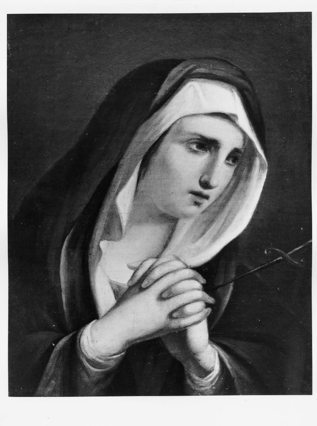 Madonna Addolorata (dipinto) - ambito emiliano (sec. XIX)