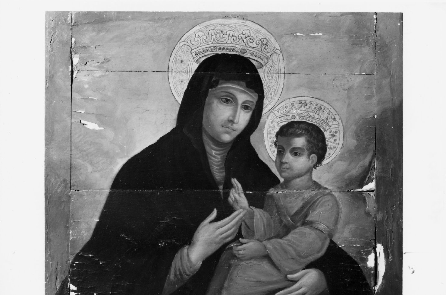 Madonna col Bambino (dipinto) - ambito emiliano (secc. XVIII/ XIX)