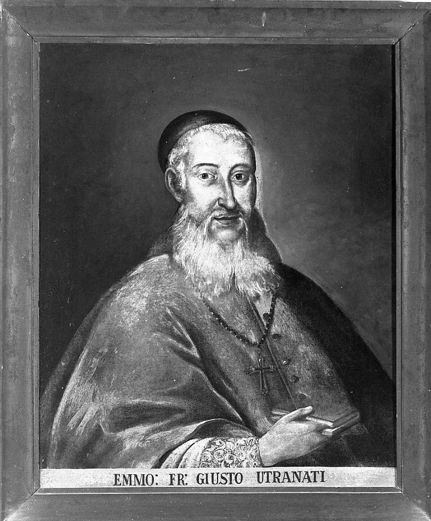 ritratto di Padre Giusto Utranati (dipinto) - ambito emiliano-romagnolo (seconda metà sec. XIX)