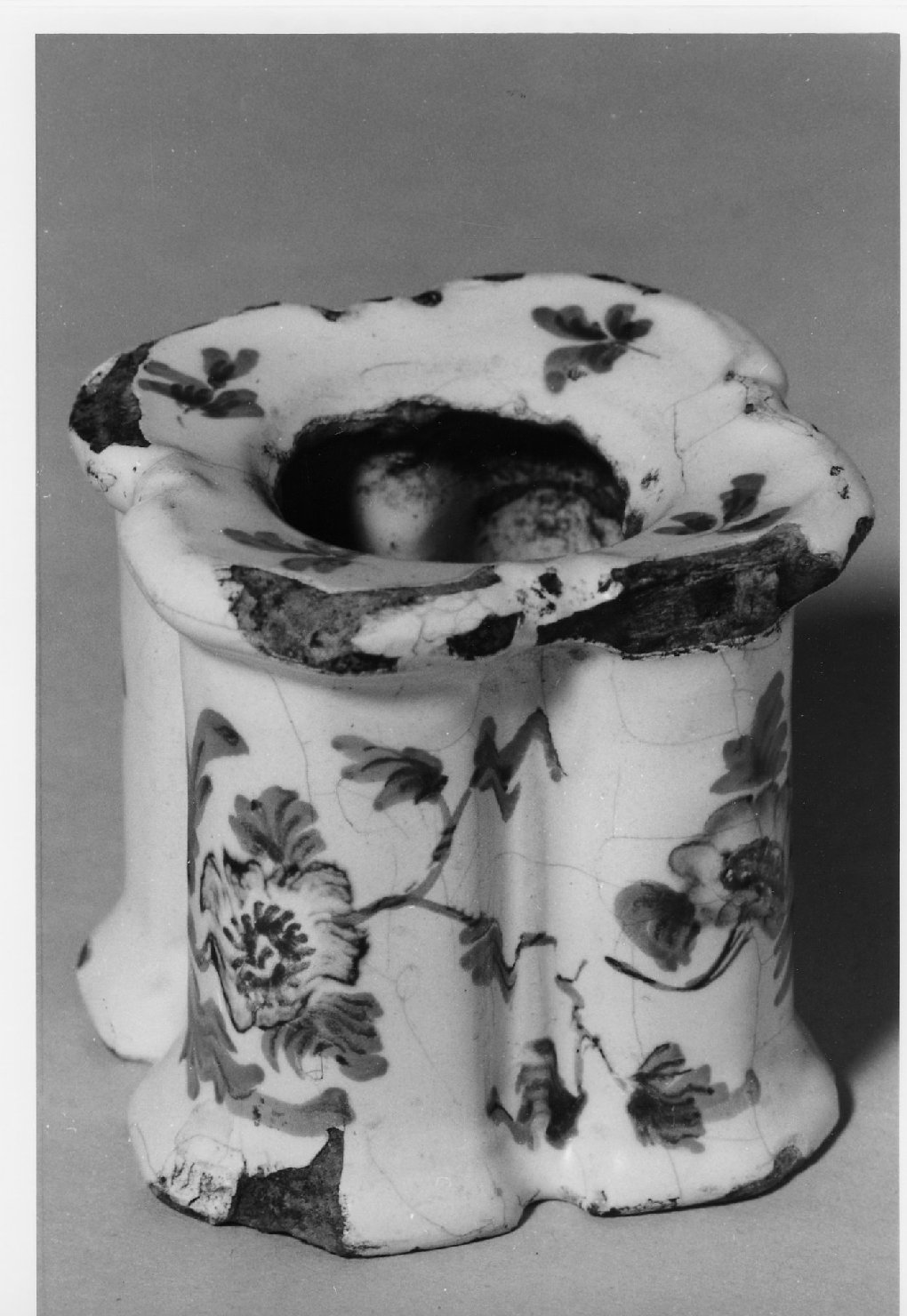 saliera, serie - manifattura Italia centro-settentrionale (prima metà sec. XIX)