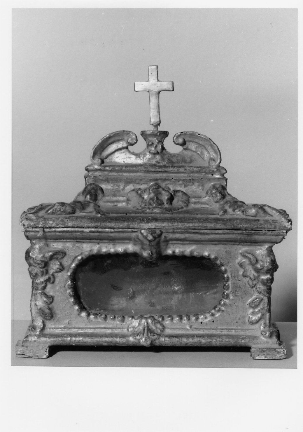 reliquiario a teca - a urna - manifattura Italia centro-settentrionale (prima metà sec. XVII)