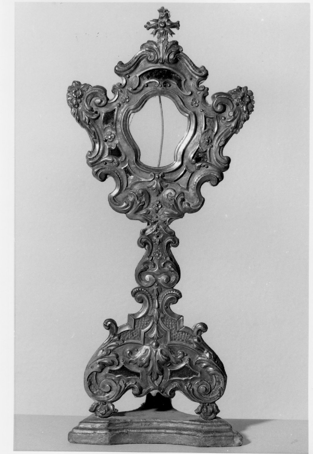 reliquiario - a ostensorio - manifattura Italia centro-settentrionale (prima metà sec. XVIII)