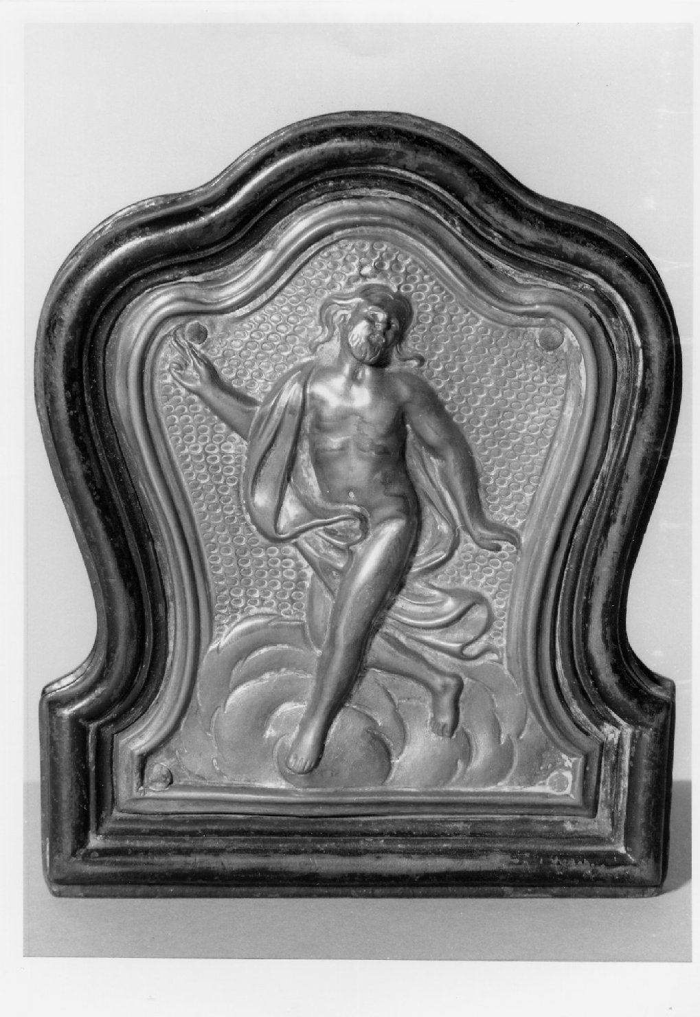 Cristo risorto (pace - a tavoletta) - manifattura emiliano-romagnola (seconda metà sec. XIX)