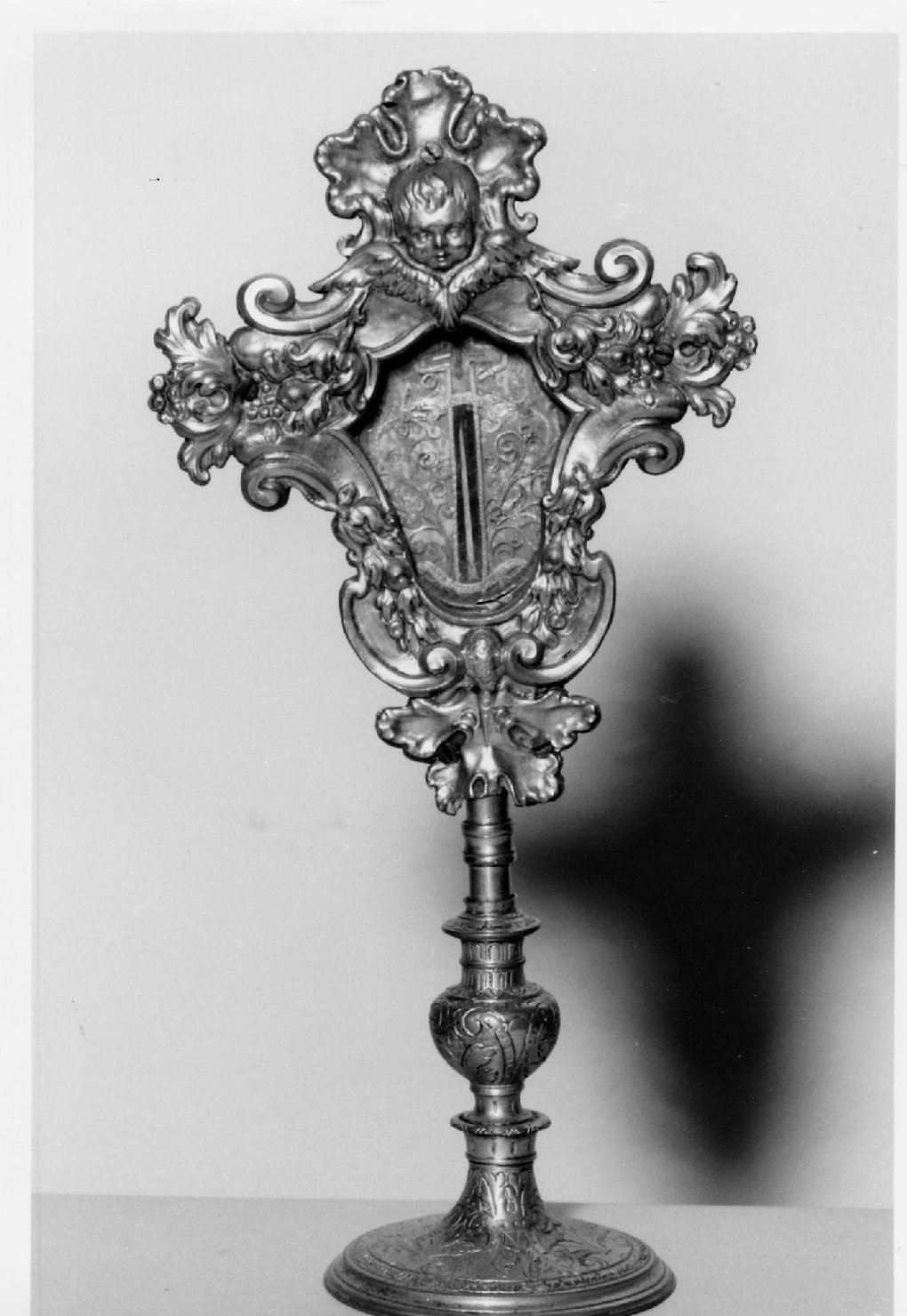 reliquiario - a ostensorio - produzione Italia settentrionale (prima metà sec. XVIII)