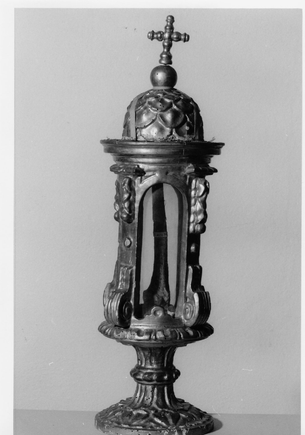 fiala di pellegrinaggio - produzione Italia settentrionale (seconda metà sec. XVII)