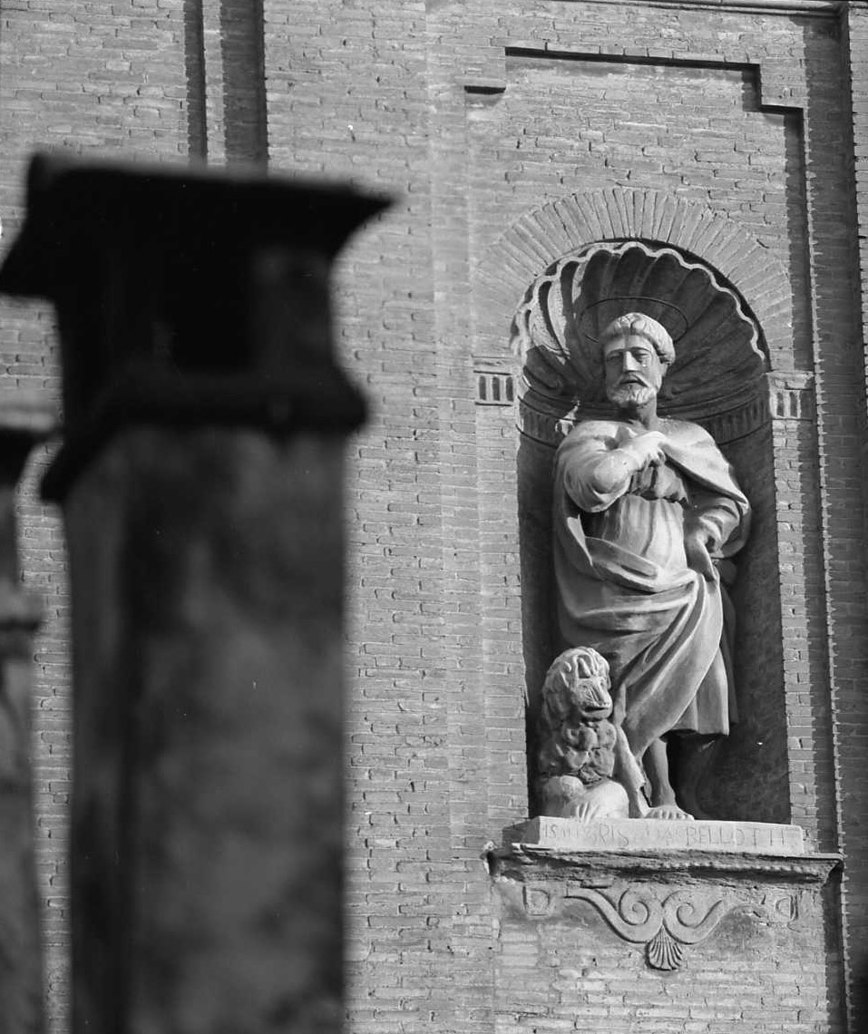 San Marco evangelista (statua) di Provaglia Orazio (prima metà sec. XVII)