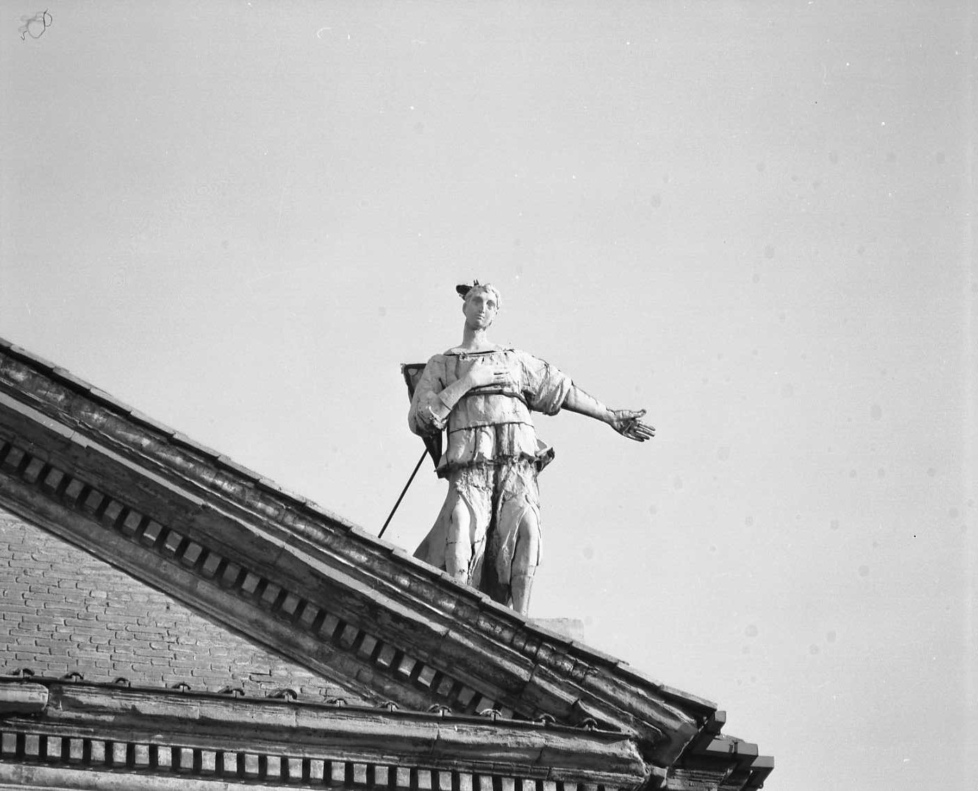 angelo (statua) - ambito bolognese (prima metà sec. XVII)