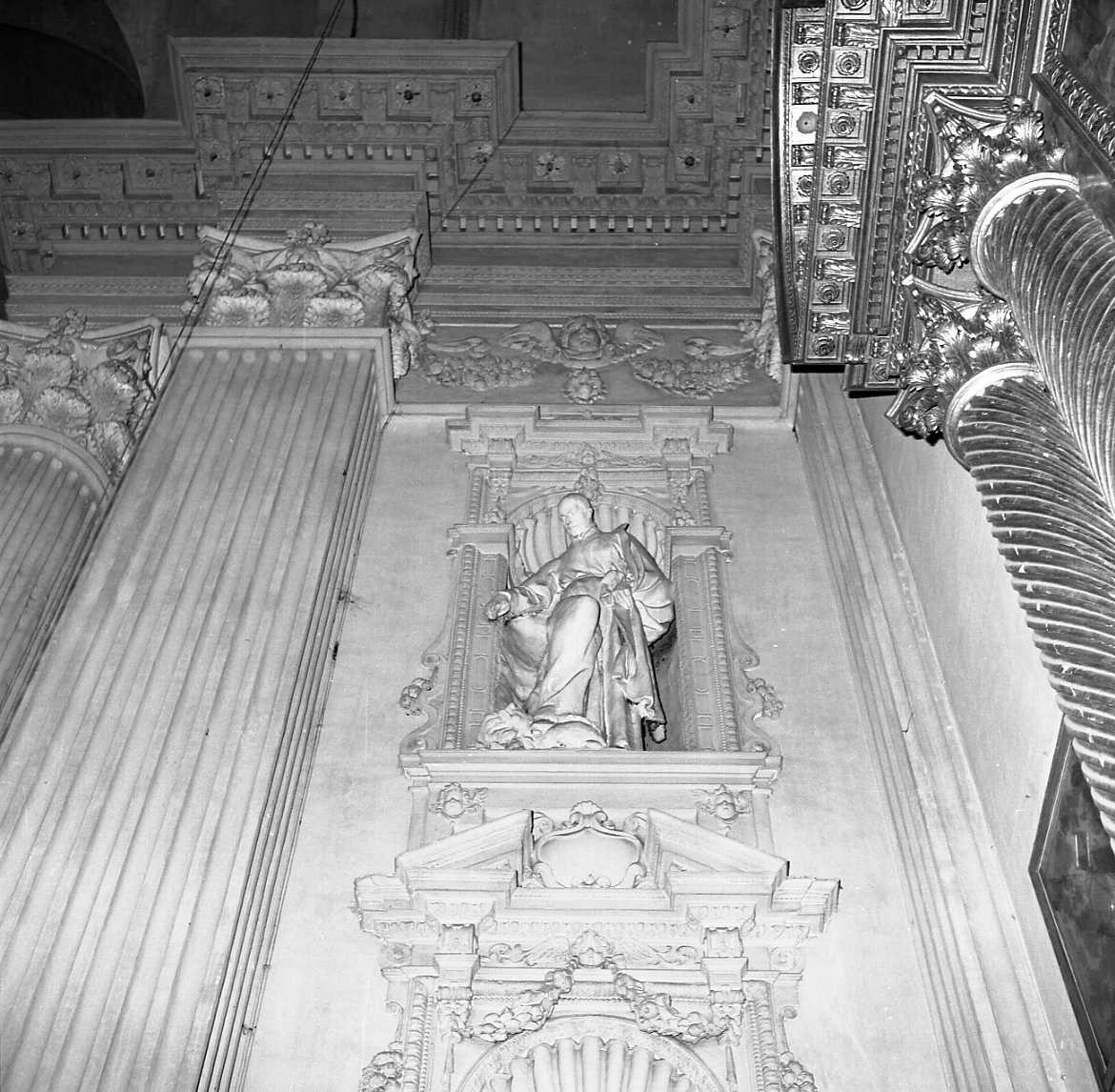 Sant'Ignazio (statua) di Molli Clemente (attribuito) (prima metà sec. XVII)