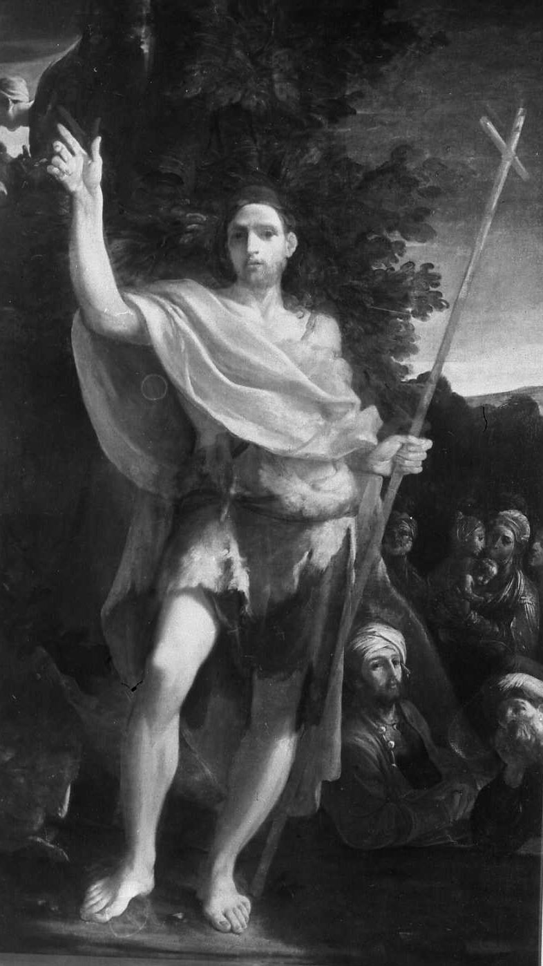 San Giovanni Battista predicante (dipinto) di Crespi Giuseppe Maria detto Spagnolo (ultimo quarto sec. XVII)