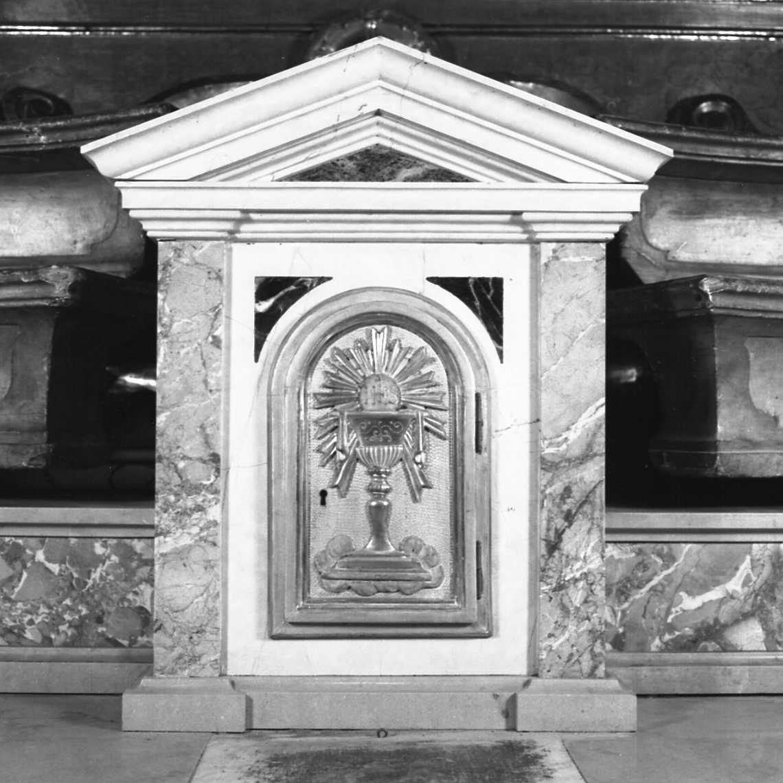 tabernacolo - manifattura bolognese (prima metà sec. XX)