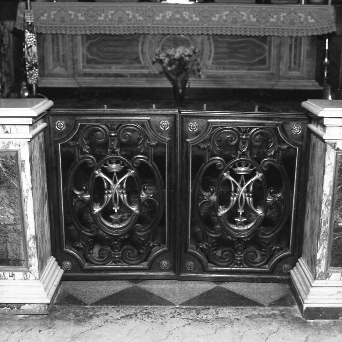 cancello di balaustrata - manifattura bolognese (fine/inizio secc. XIX/ XX)