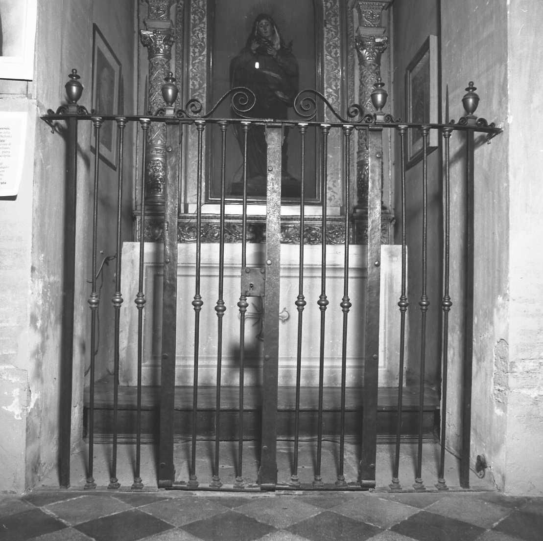 cancello, serie - manifattura emiliana (seconda metà sec. XVIII)