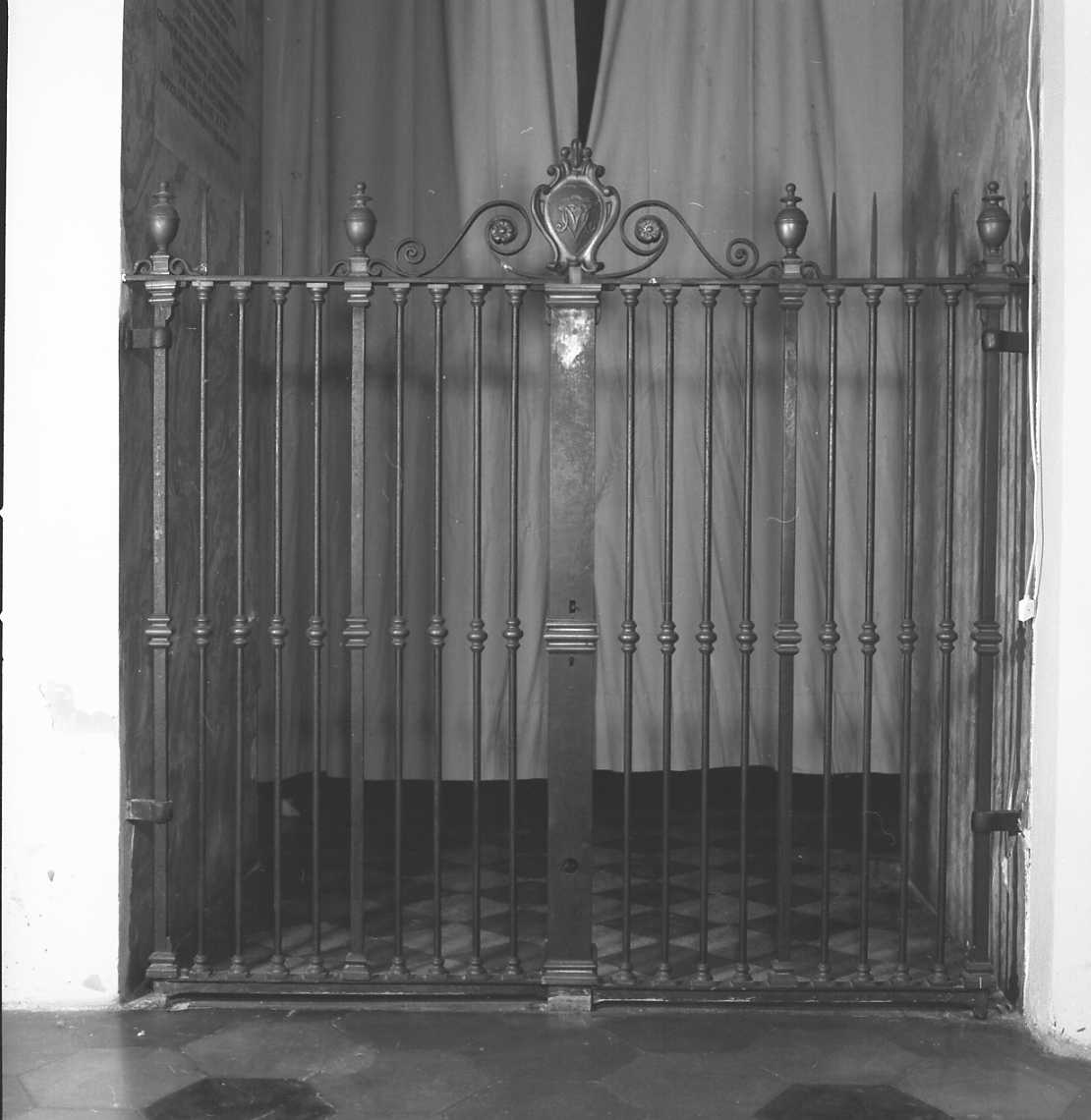 cancello - manifattura bolognese (prima metà sec. XIX)