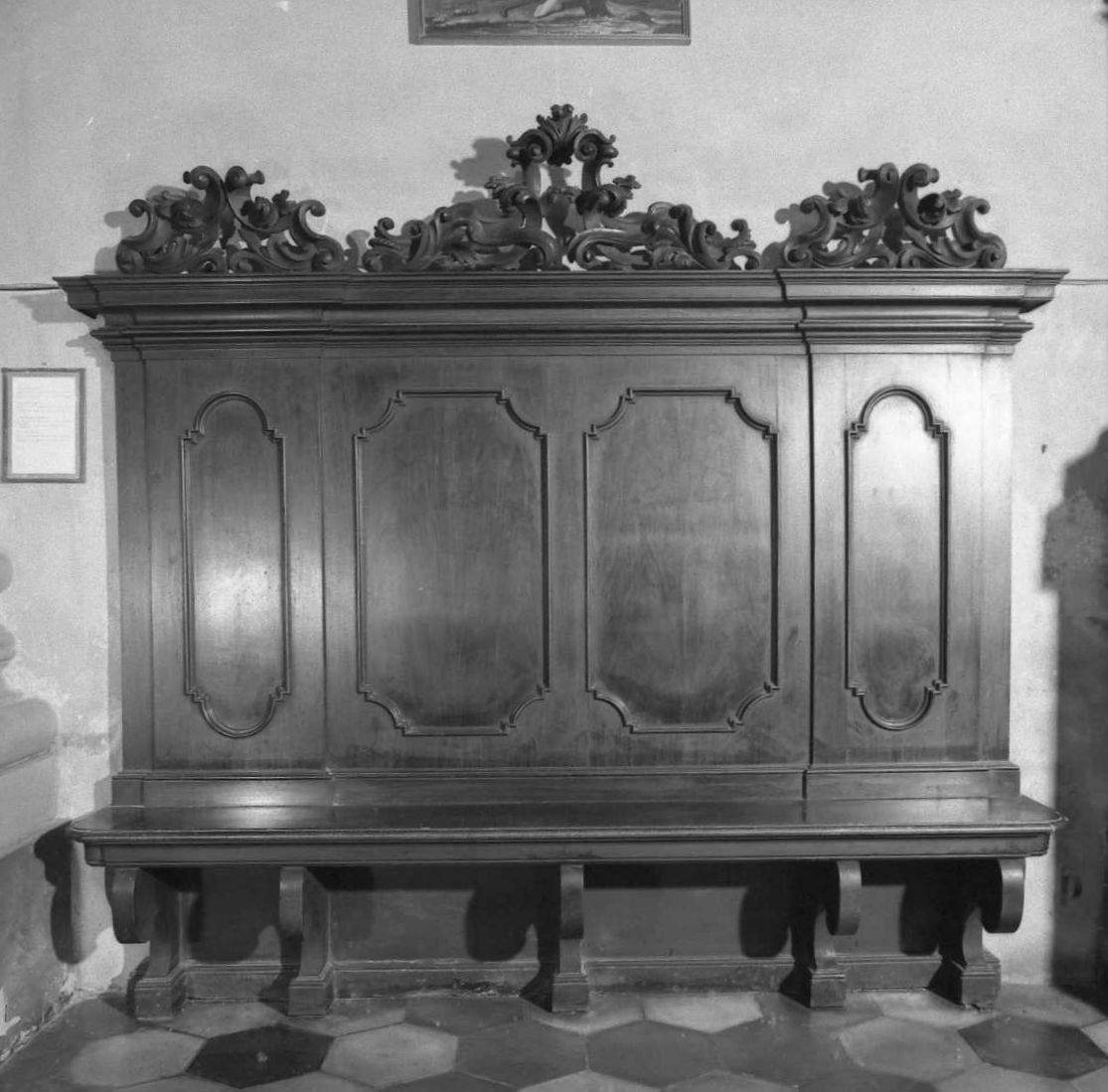 bancale, serie - manifattura bolognese (prima metà sec. XVII)