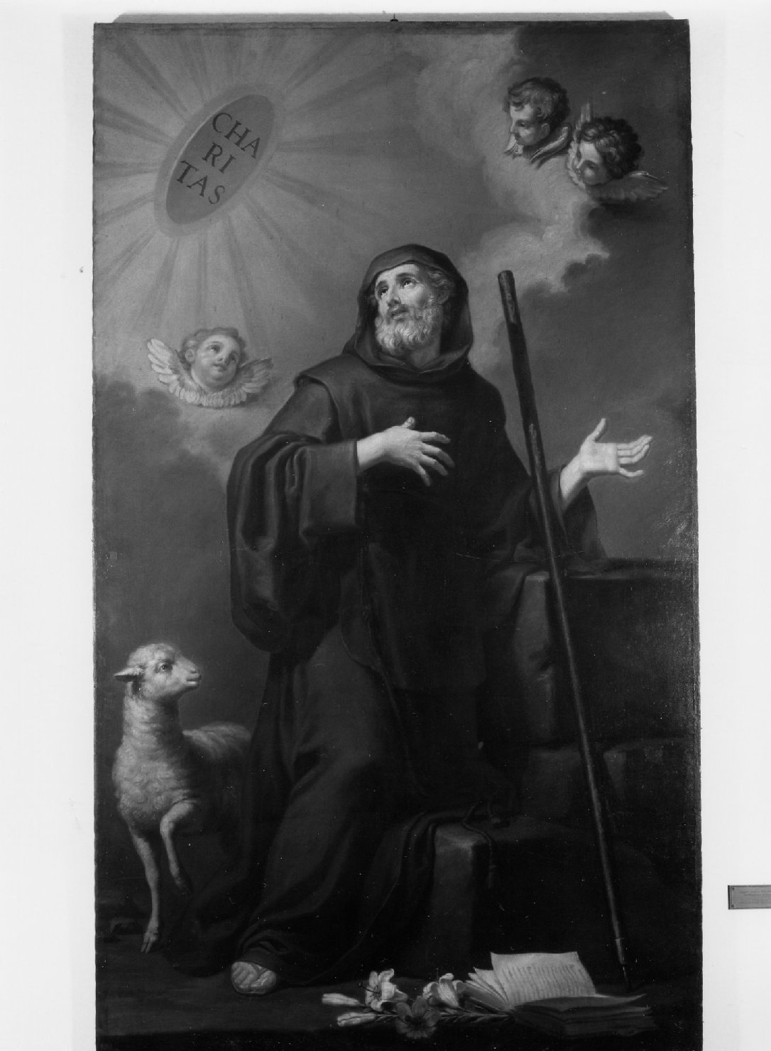 San Francesco di Paola (dipinto) di Capurri (ultimo quarto sec. XVIII)
