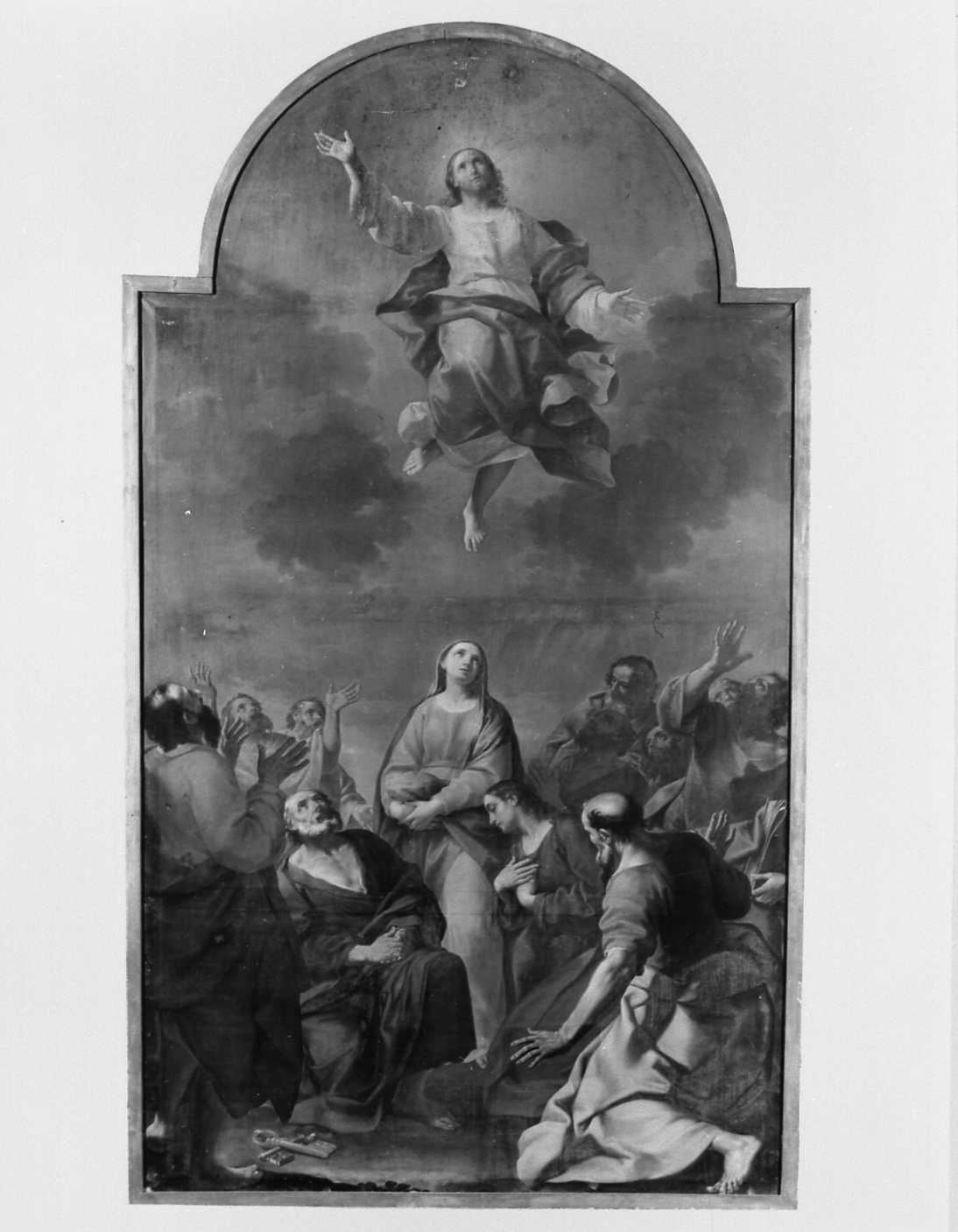 Ascensione di Cristo (dipinto) di Graziani Ercole il Giovane (sec. XVIII)