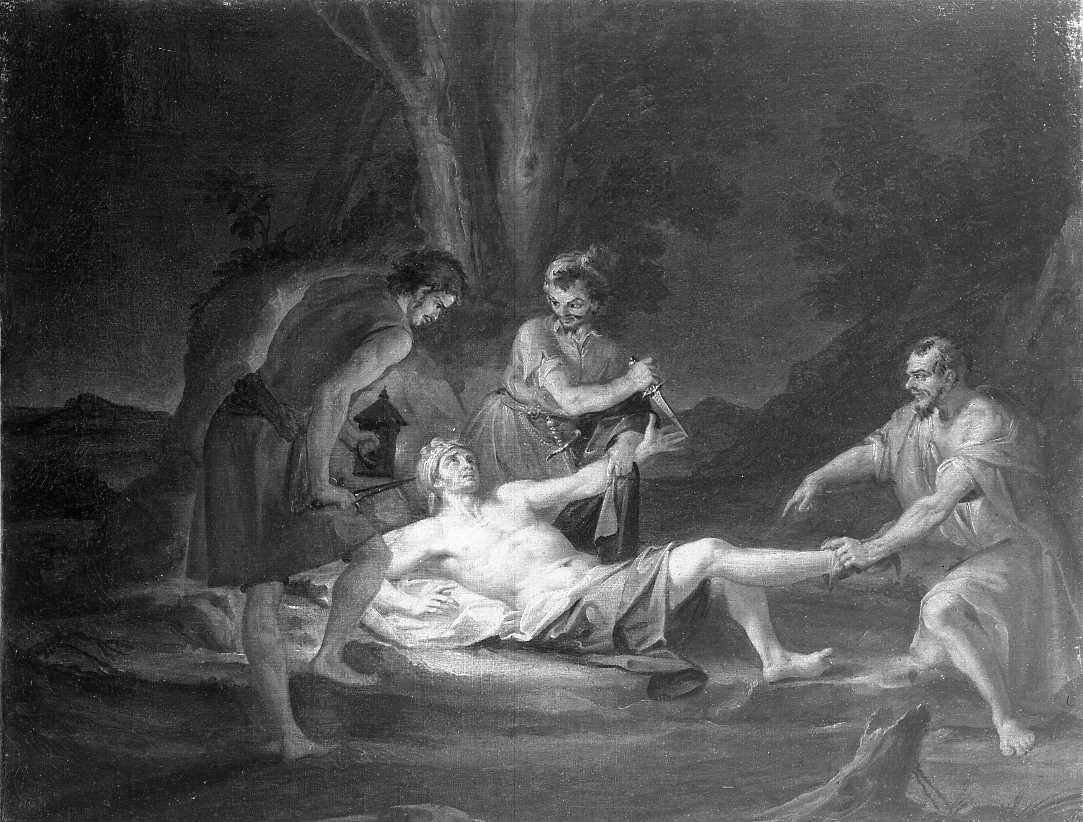 Buon Samaritano (dipinto) di Marchesi Giuseppe detto Sansone (metà sec. XVIII)