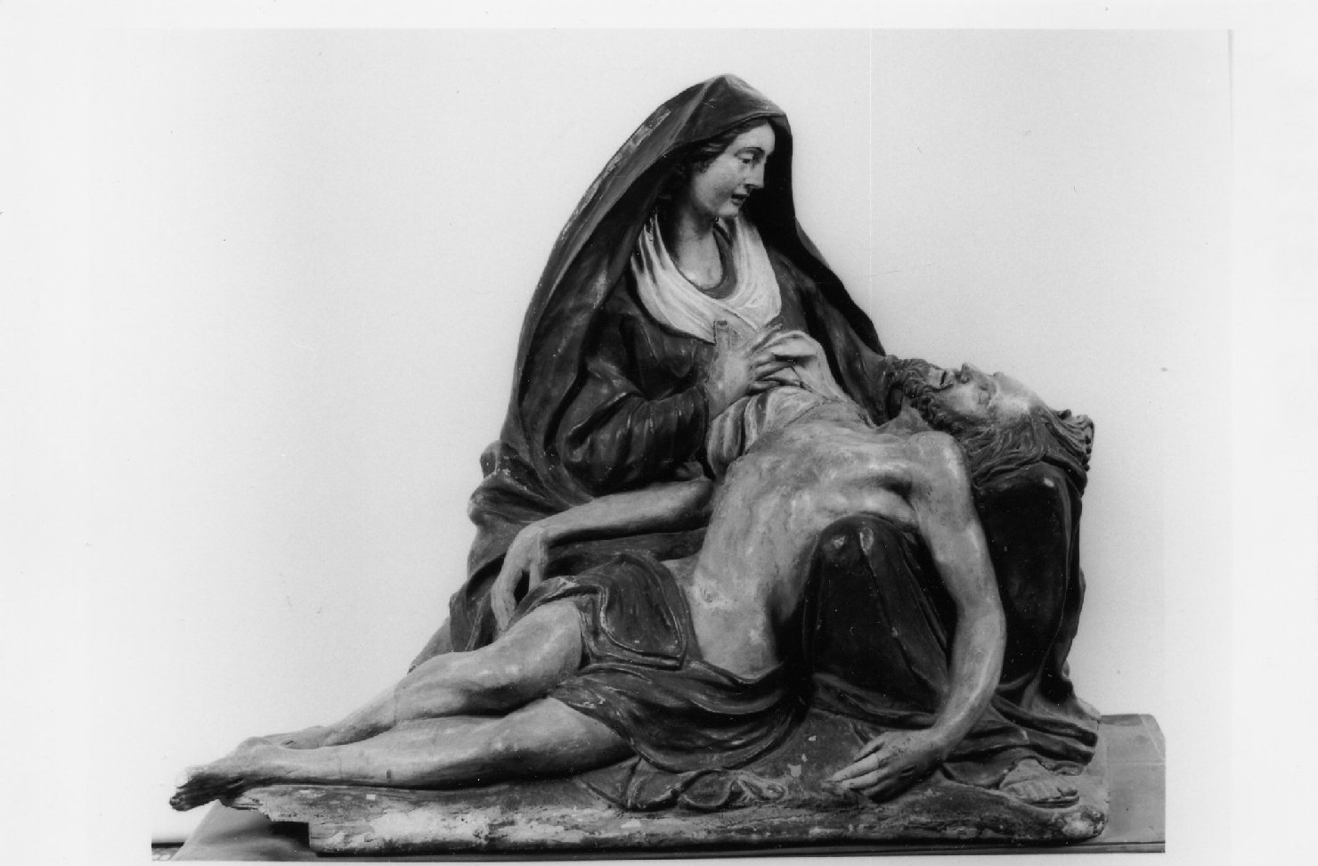 Pietà (statuetta) di Tiazzi Cesare (sec. XVIII)