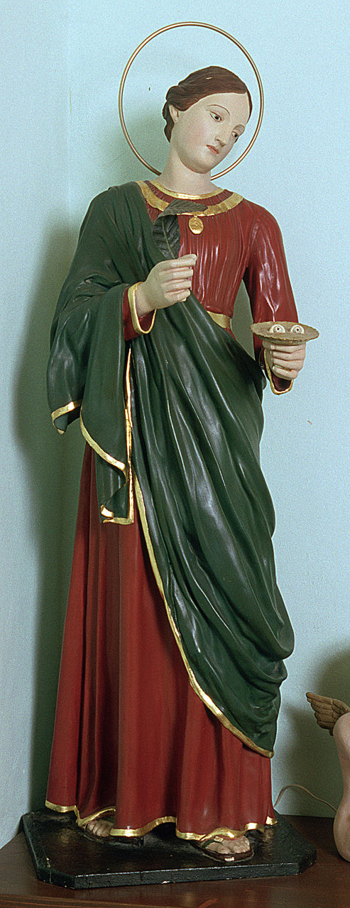 Santa Lucia (statua) - bottega emiliano-romagnola (sec. XIX)