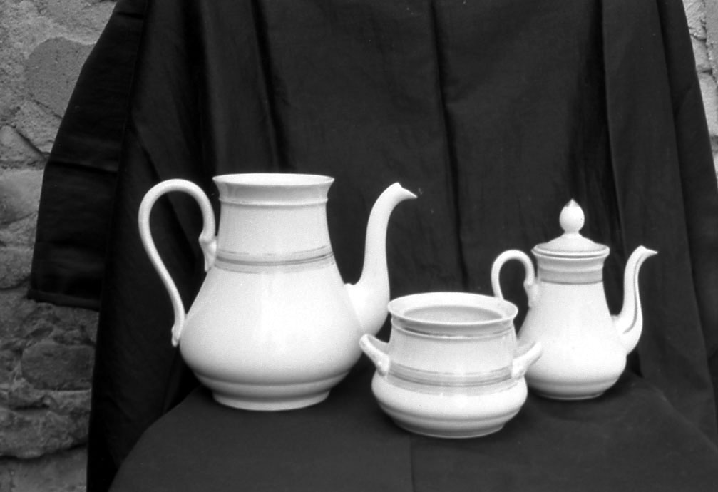 servizio da caffè, serie - maniattura Ginori Richard (sec. XIX)