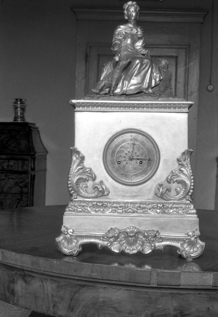 orologio, opera isolata - produzione francese (fine sec. XIX)