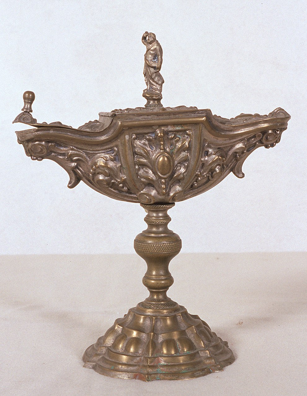 navicella portaincenso, opera isolata - produzione italiana (primo quarto sec. XX)